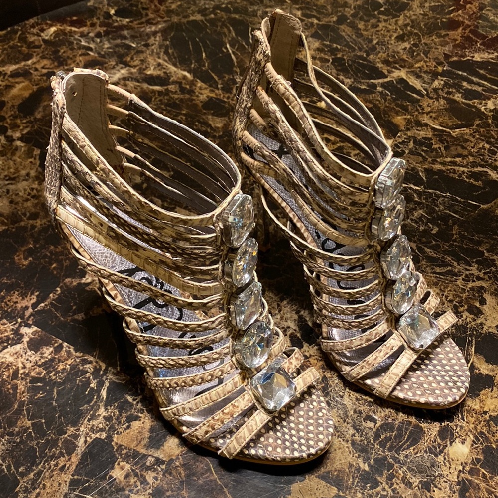 Sam Edelman Snakeskin Heels